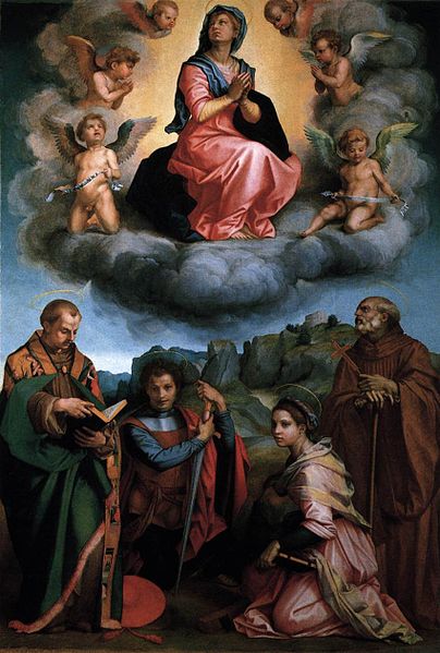 Andrea del Sarto Assumption of the Virgin